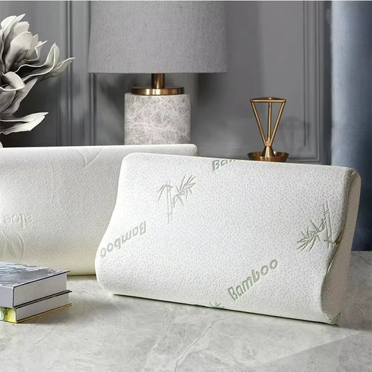 Bamboo Cervical Pillow - Neck Support USA | WESERENITY