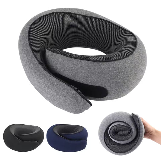 Memory Foam Travel Neck Pillow USA Neck Support | WESERENITY