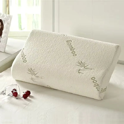Bamboo Cervical Pillow - Neck Support USA | WESERENITY