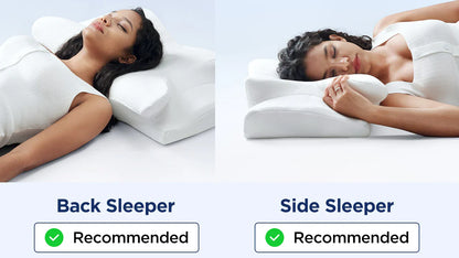 Memory Foam Cervical Pillow - Neck Relief USA | WESERENITY